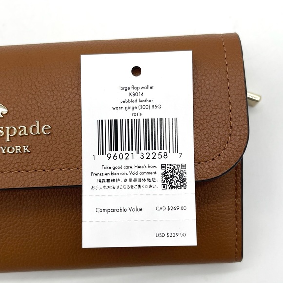 Kate Spade Rosie Large Flap Wallet - Picture 9 of 9